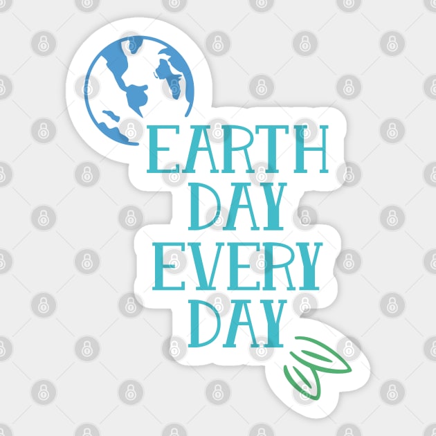 Earth Day Sticker by TheMoodyDecor